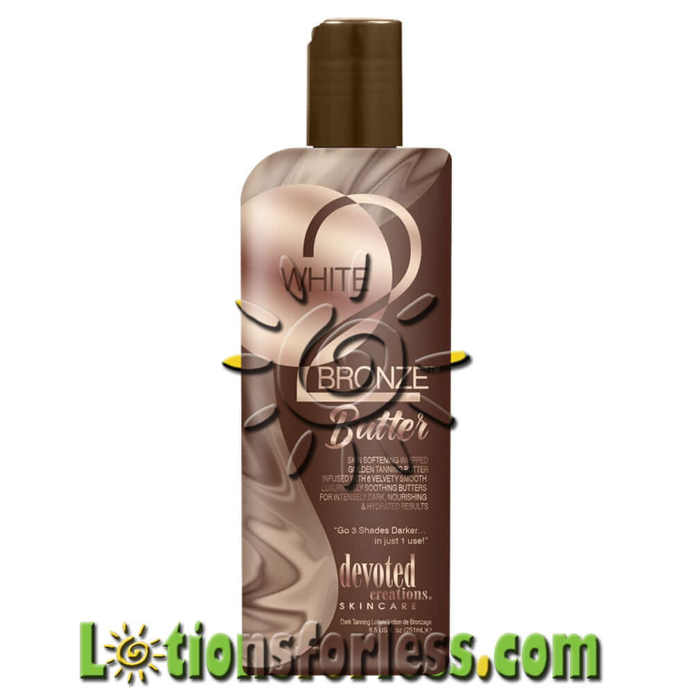 Devoted Creations White 2 Bronze Butter Bronzer Free 8.5 oz