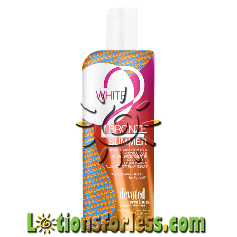 Devoted Creations White 2 Bronze Summer Natural Bronzer 8.5 oz