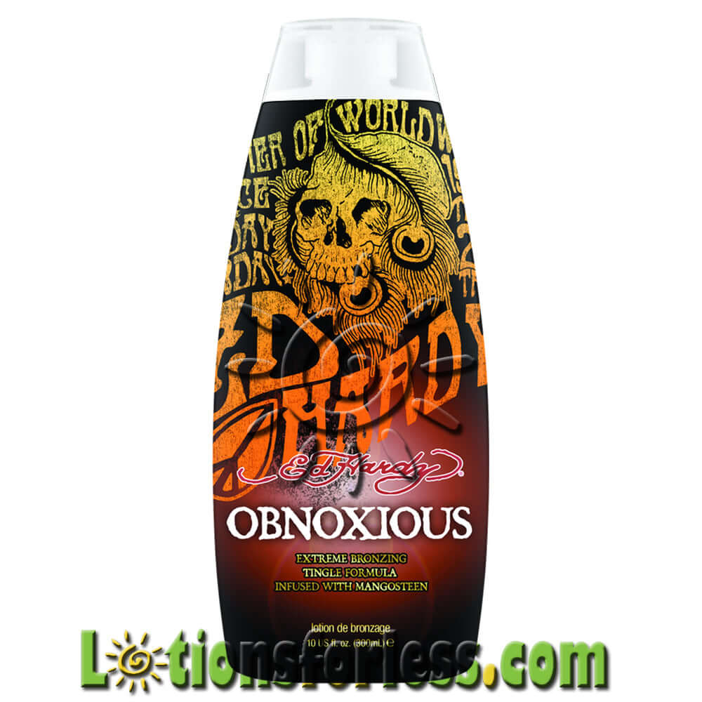 Ed Hardy Obnoxious Tingle Tanning Lotion 10oz