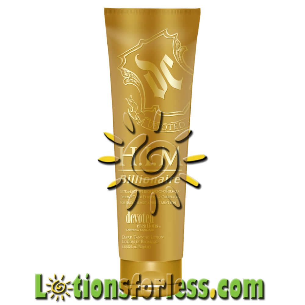 Devoted Creations HIM Billionaire Dark Tanning Lotion 8.5 oz