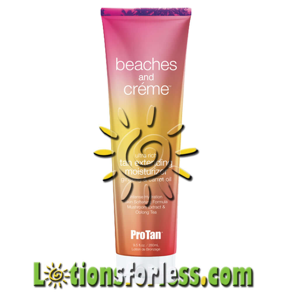 Pro Tan Beaches & Cream Moisturizer 9.5oz