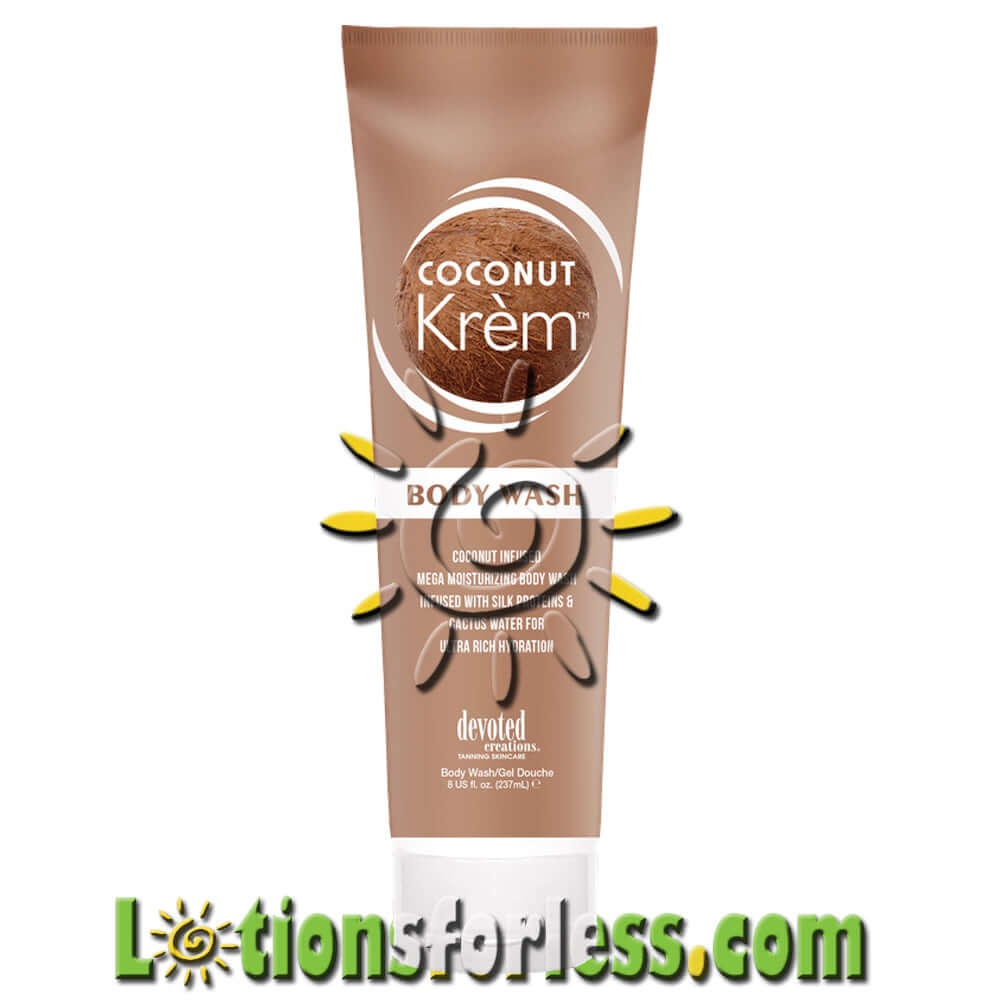 Devoted Creations Coconut Krem Body Wash 8 oz