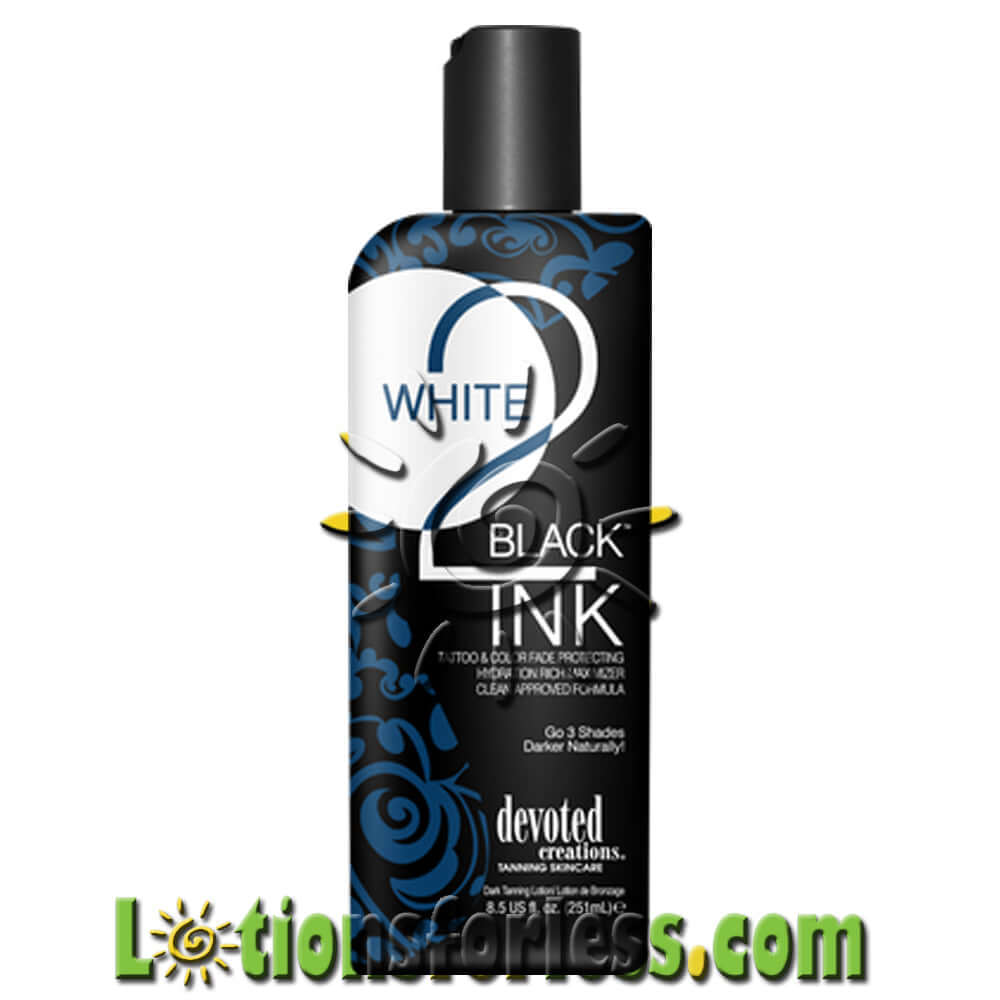 Devoted Creations White 2 Black Ink 8.5 oz
