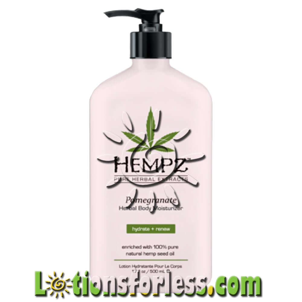 Hempz Pomegranate Herbal Moisturizer 17oz