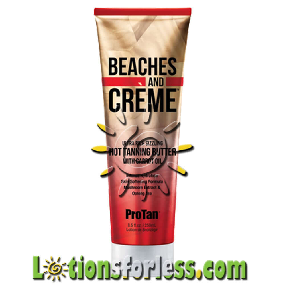 Pro Tan Beaches and Creme Hot Tanning Lotion 8.5oz
