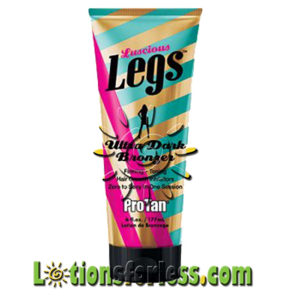 Pro Tan Luscious Legs Ultra Dark Bronzer 6oz for enhanced tanning, skin hydration, and smoother, firmer legs.
