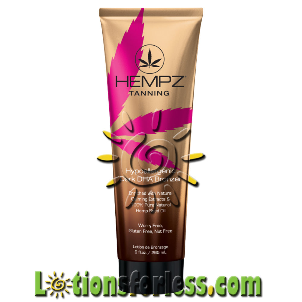 Hempz Hypoallergenic Dark DHA Bronzer 9oz