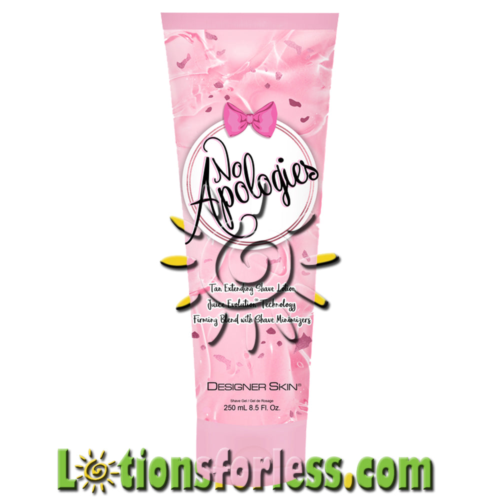 No Apologies Tan Extending Shave Lotion