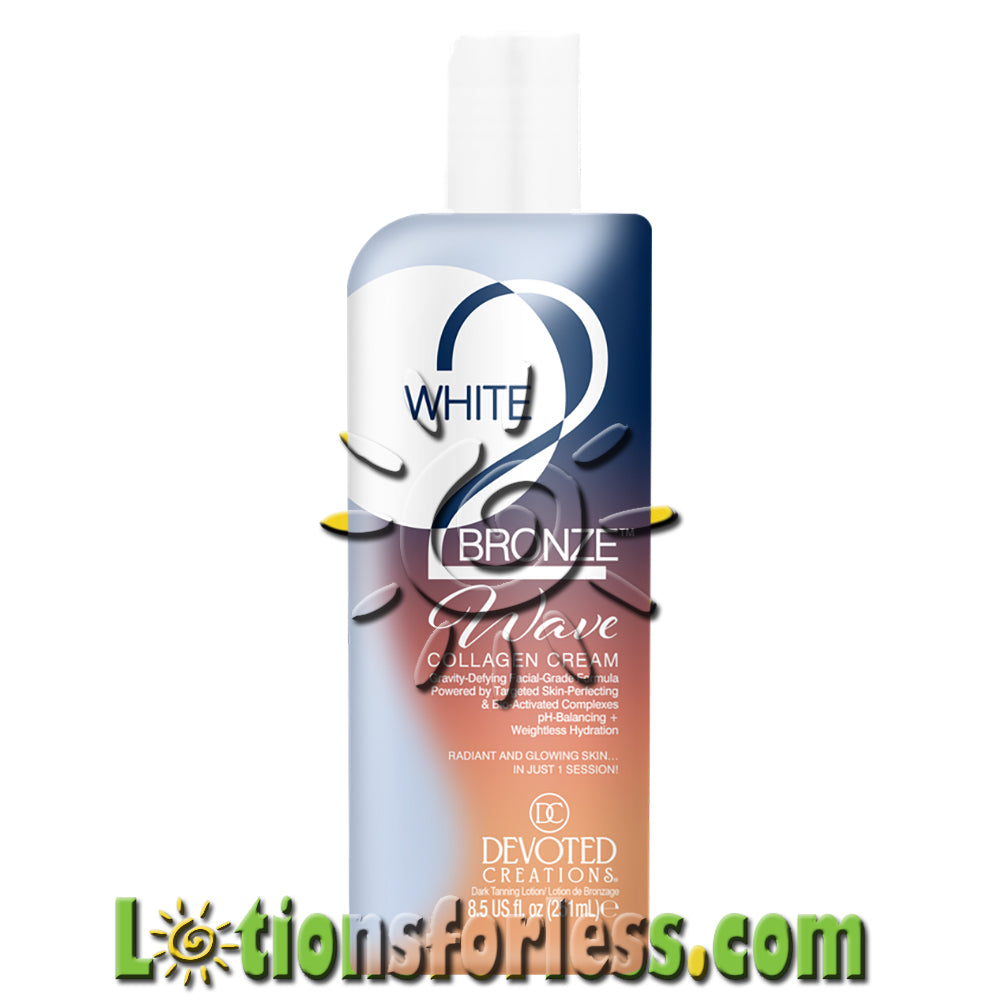 Devoted Creations White 2 Bronze Wave 8.5oz