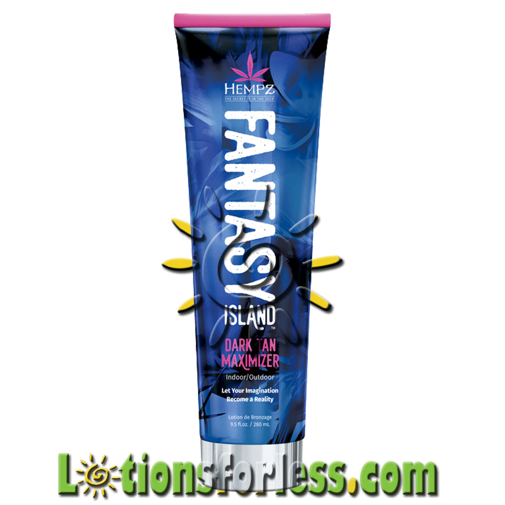 Hempz Fantasy Island Dark Tan Maximizer 9.5oz