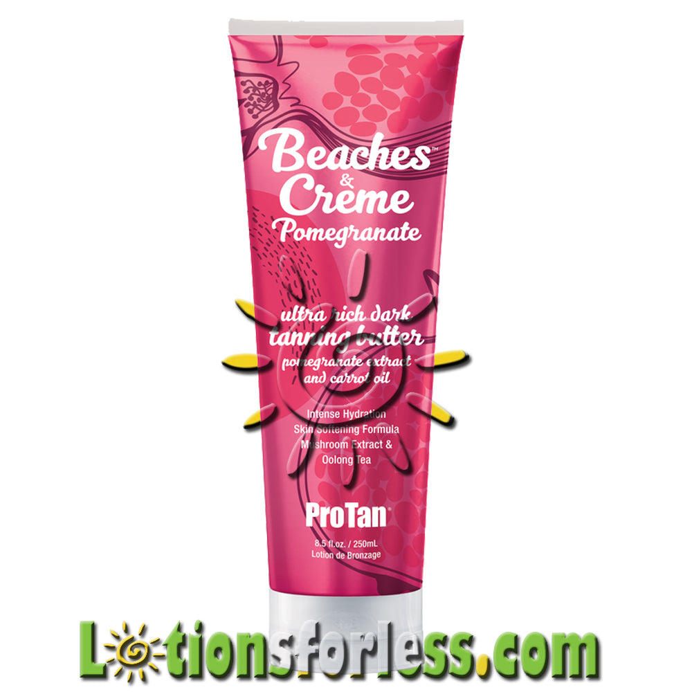 Pro Tan Beaches and Creme Pomegranate Intensifier