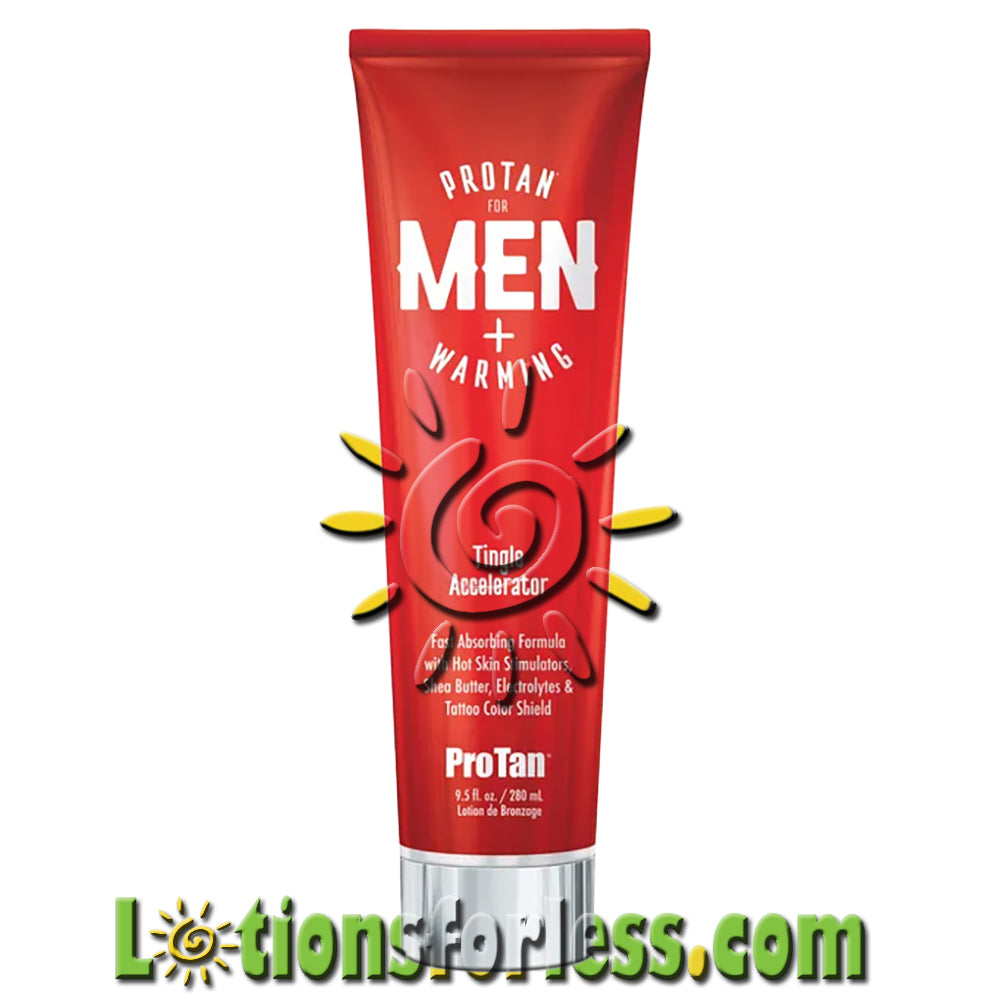 Pro Tan for Men + Warming Accelerator 9.5oz