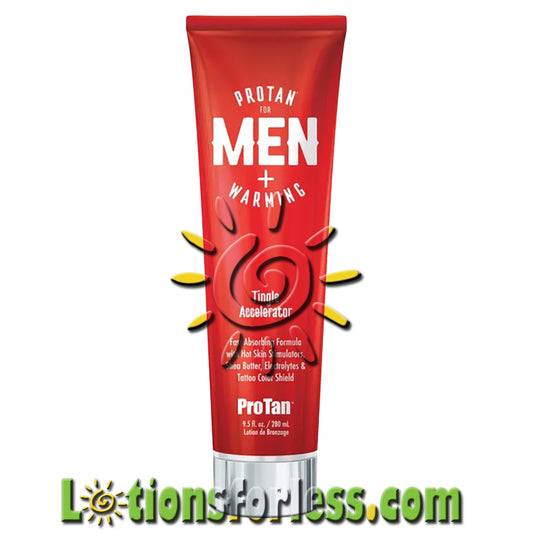 Pro Tan for Men + Warming Accelerator 9.5oz