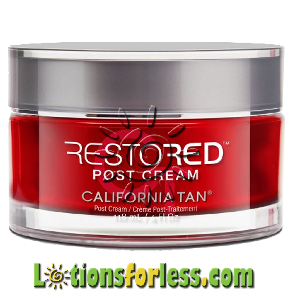 California Tan Restored Post Cream 4oz