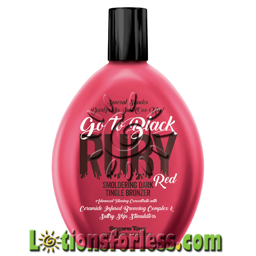 Supre Tan Go To Black Ruby 12oz