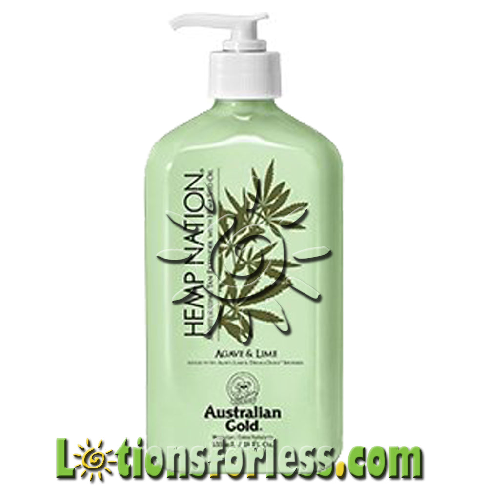 Australian Gold Hemp Nation Agave & Lime Tan Extender 18oz