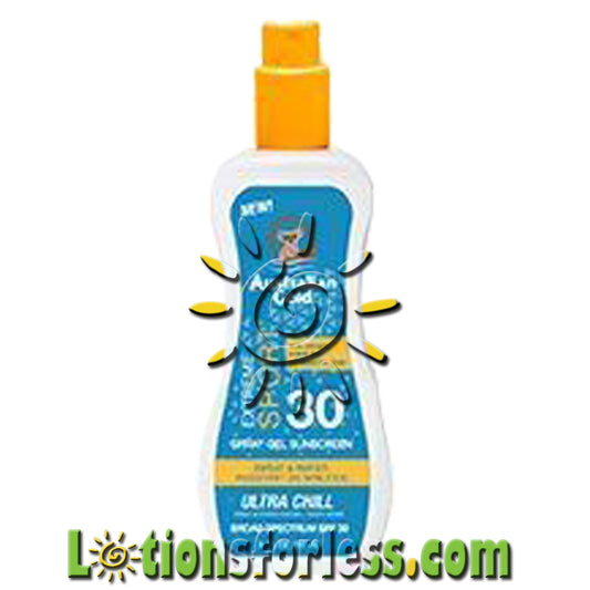 Australian Gold SPF 30 Sport Spray Gel 8 oz