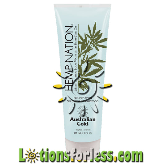 Hemp Nation Sea Salt & Sandalwood Body Wash