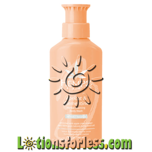 Hempz Apricot Clementine Body Wash 8oz