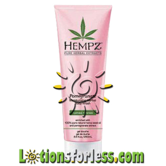 Hempz Pomegranate Herbal Body Wash 8.5oz