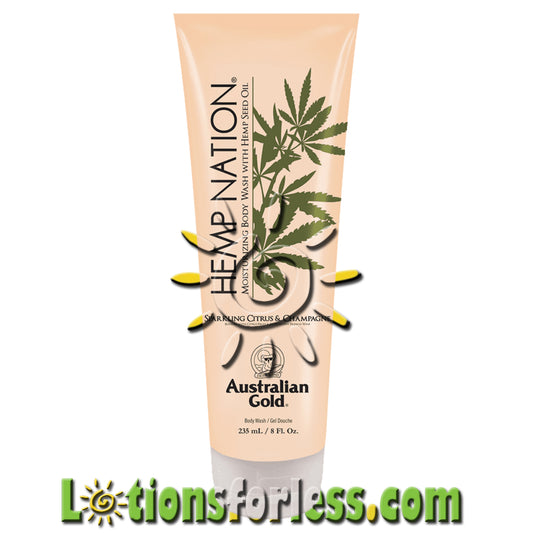 Hemp Nation Sparkling Citrus and Champagne Body Wash